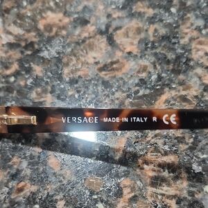 Versace Brown Tortoiseshell Eyewear